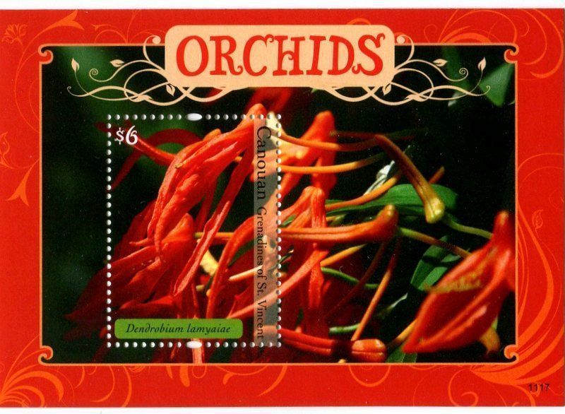 Tutti i francobolli: Block "Orchideen". St. Vincent. – Nuovo e nell'imballaggio originale da Basel venduto da Butsch5