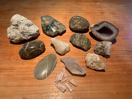 Mineralien Sammlung Steine
