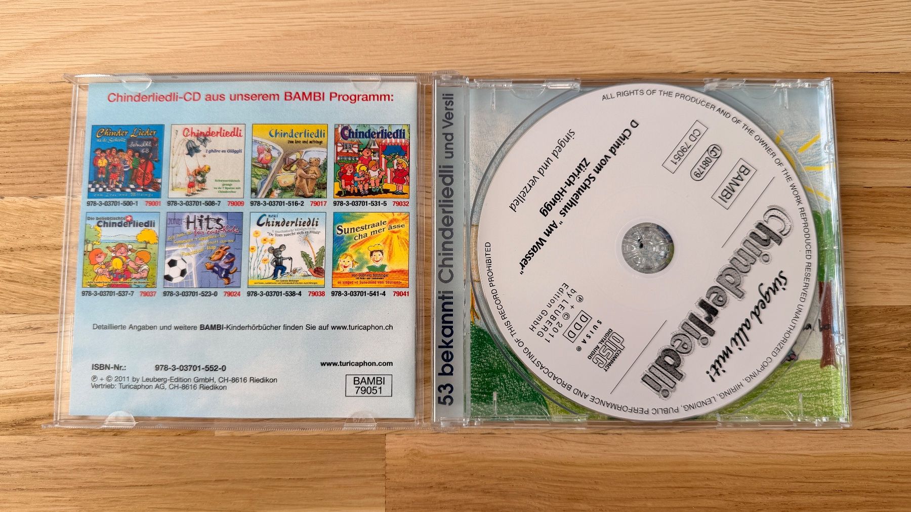 CD: CD - Singed alli mit! Chinderliedli – Usato da Winterthur venduto da Secondhand-Family 2