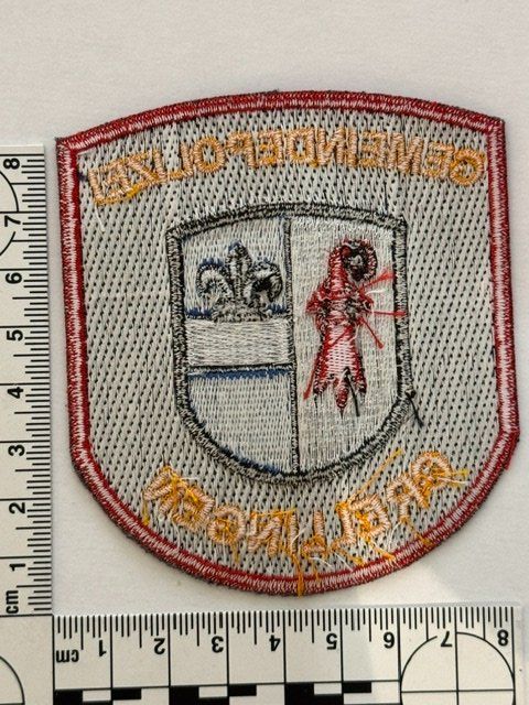 Placchette & Badge: 1 Polizei Abzeichen Gemeindepolizei Grellingen/BL – Nuovo (secondo la descrizione) da Zürich venduto da Policepatch 1