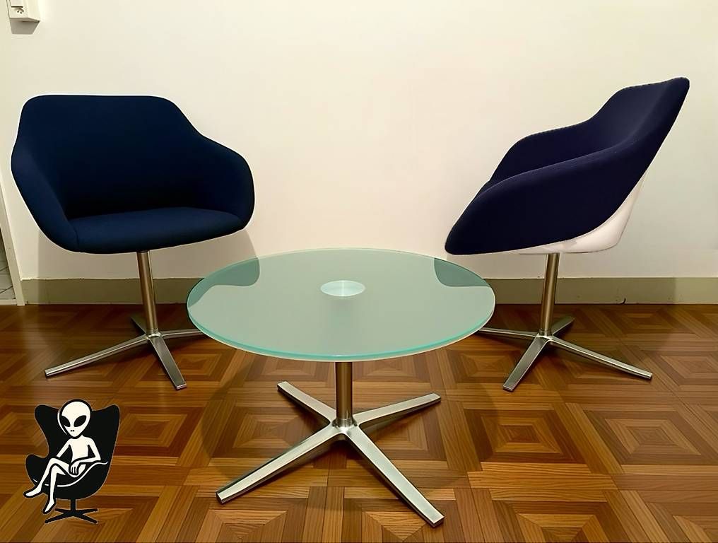 Tischset: Walter Knoll Turtle Set  2 Stühle + passender Tisch – Gebraucht aus Frauenfeld von Elooooo 2