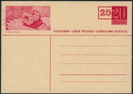 1948/49 - Bildpostkarte - Postauto - ungebraucht *