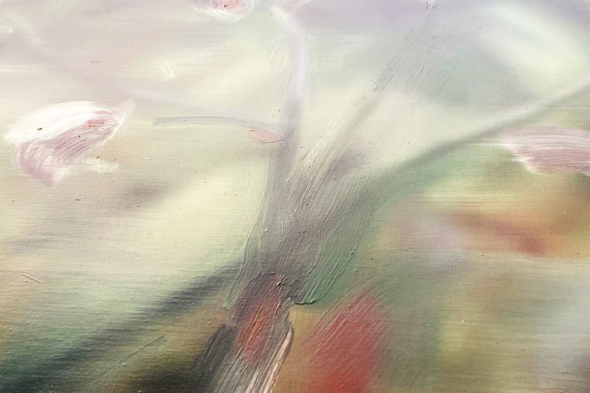 Gemälde: Originales abstraktes Ölgemälde auf Leinwand – Gebraucht aus Ballwil von ClassicGallery 6