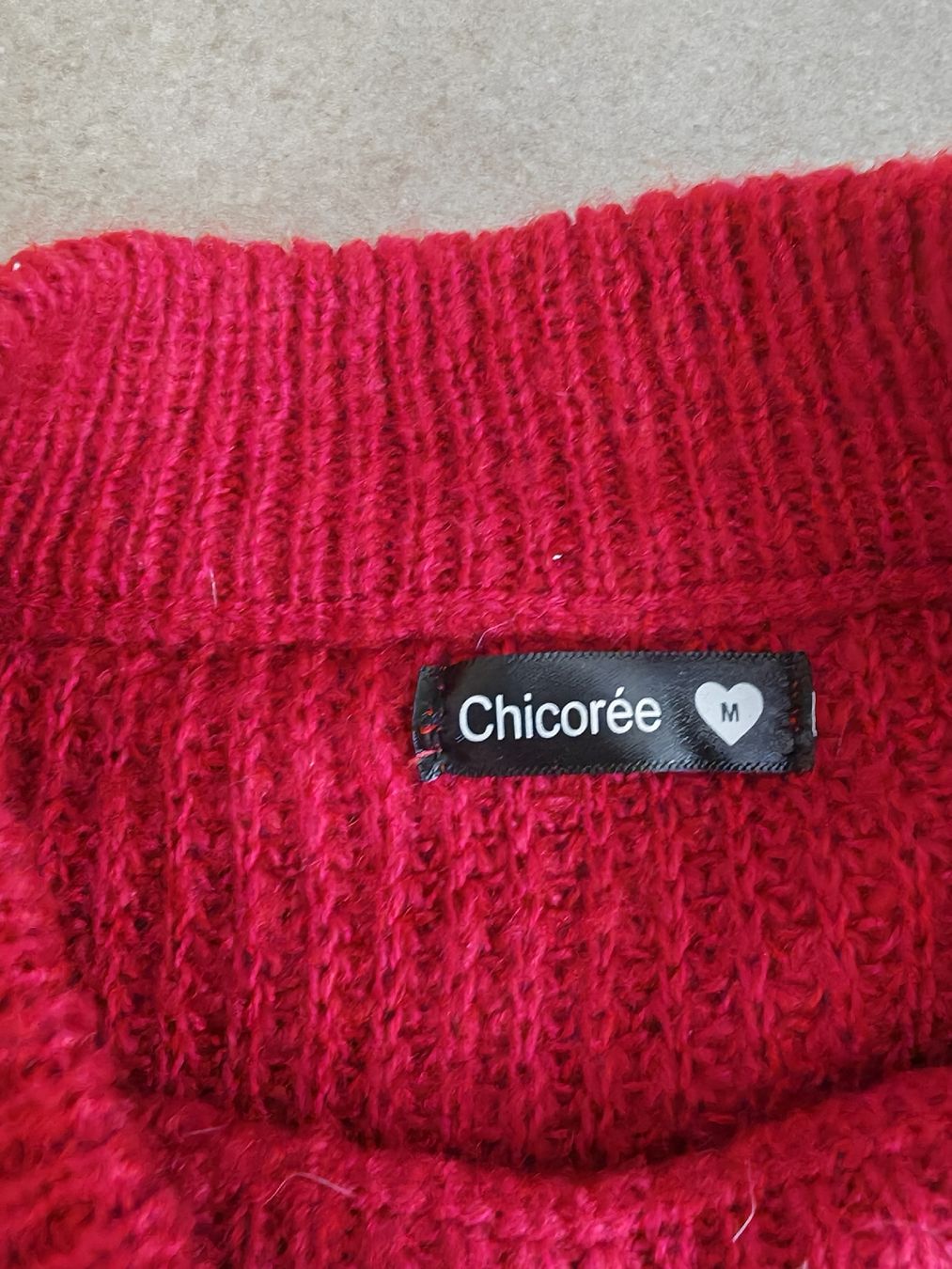 Maglioni & Felpe: Pull rouge Chicorée, taille M, chaud – Usato da Longirod venduto da ali_nsd5 2