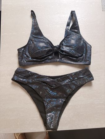 Neu Bikini Set Metallic