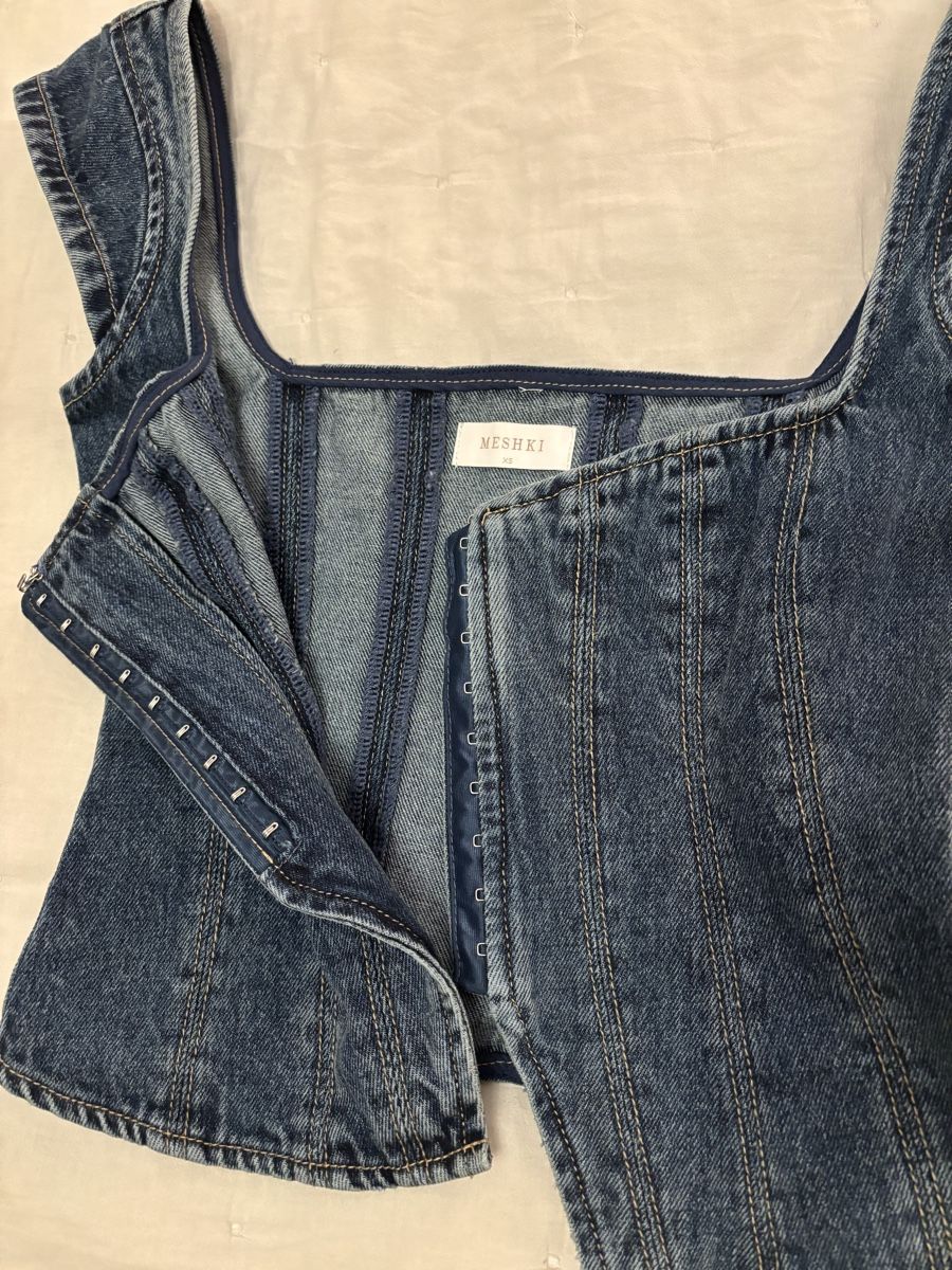 Top: Jeans Corset Top Meshki – Nuovo e nell'imballaggio originale da Zürich venduto da zie_5nsb 2