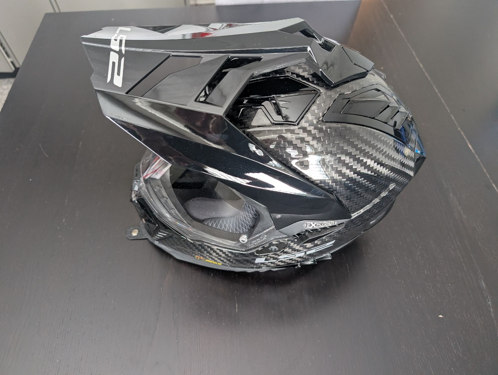 Caschi & visiere: LS2 MX701 Explorer Carbon wie neu – Usato da Pfäffikon ZH venduto da Fala_77 3