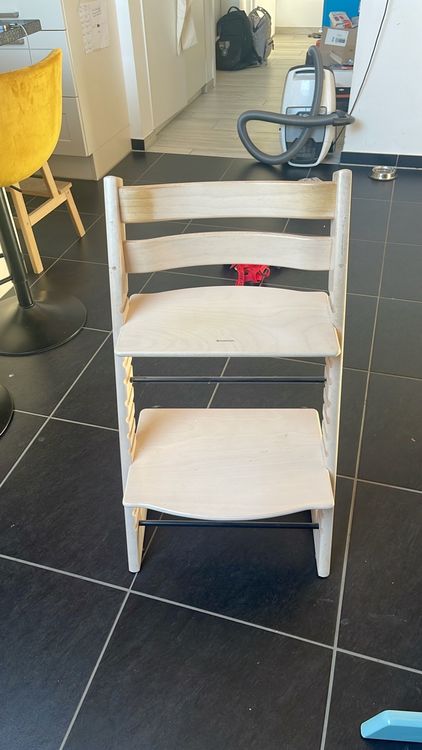 Plateau Pour Chaise Haute Stokke Tripp Trapp - Design Ergonomique Incurvé Noir, Sans BPA