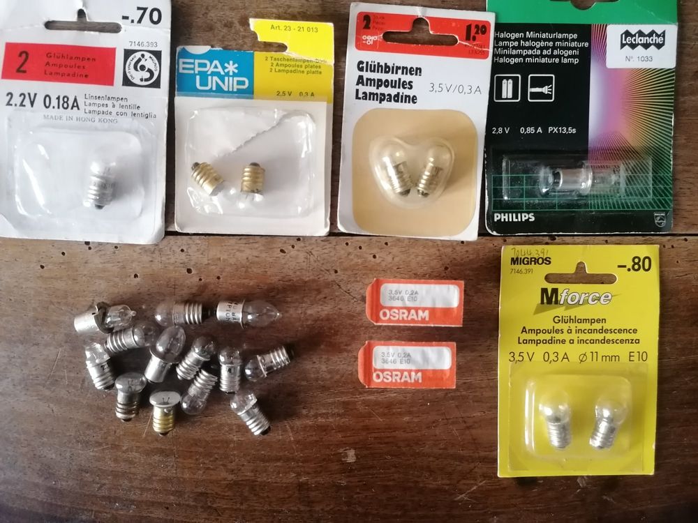 Sehr kleine Glühbirnen | Kaufen auf Ricardo