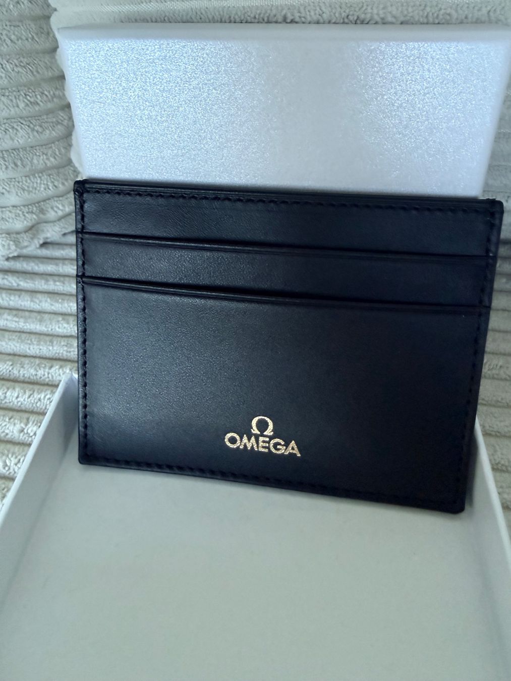 Portafogli: OMEGA Original Cardholder Kartenhalter Etui Leder – Nuovo e nell'imballaggio originale da Altendorf venduto da RedHairBeast 5