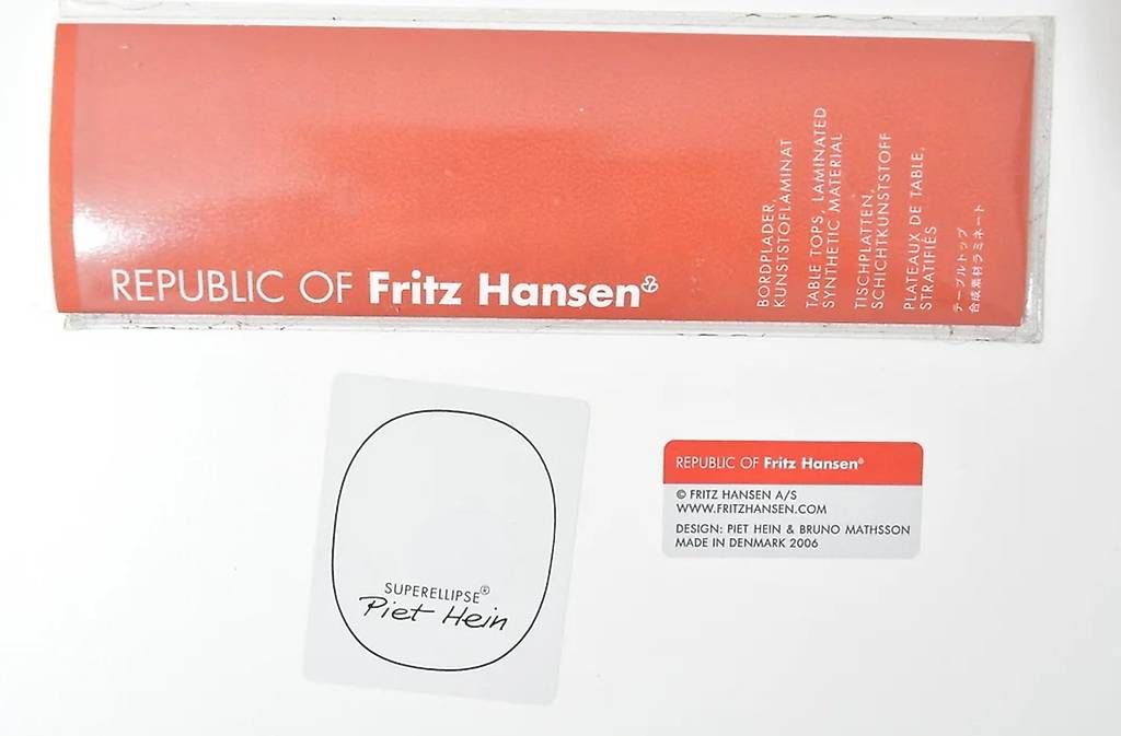 Tables: Bruno Mathsson & Piet Hein Dining Table – D'occasion à Zürich par IndividumCH 6