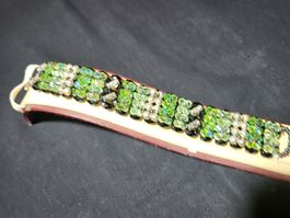 Handgemachte armkette aus swarovski perlen