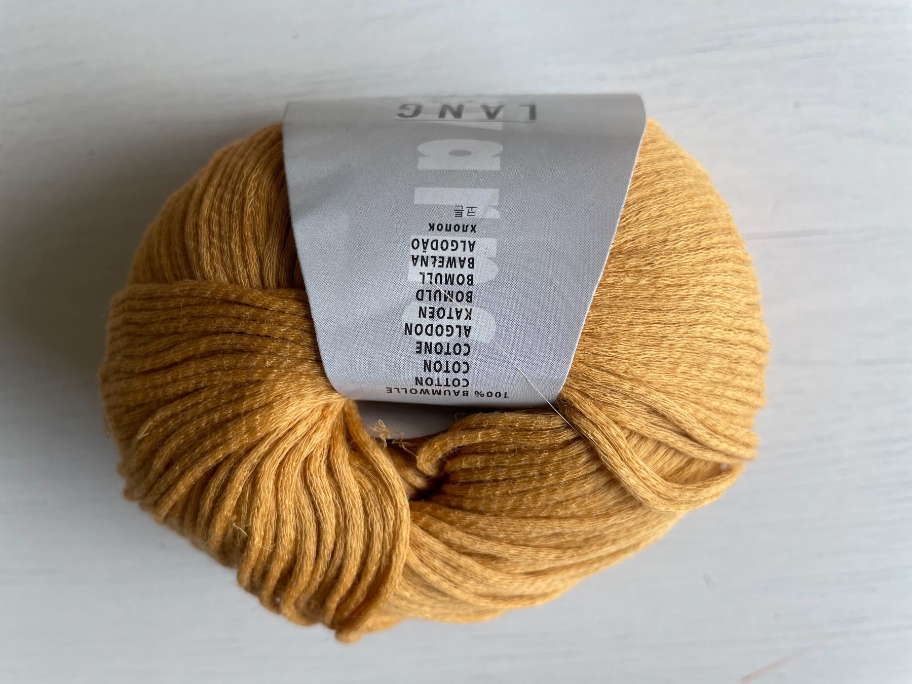 Wolle: 1 Knäuel Gaia Lang Yarns – Gebraucht aus Büsserach von bor_s88m