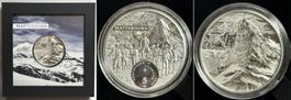 CH 5 Franken 2025 MATTERHORN Silber Auflage: 1865 Stück RAR!