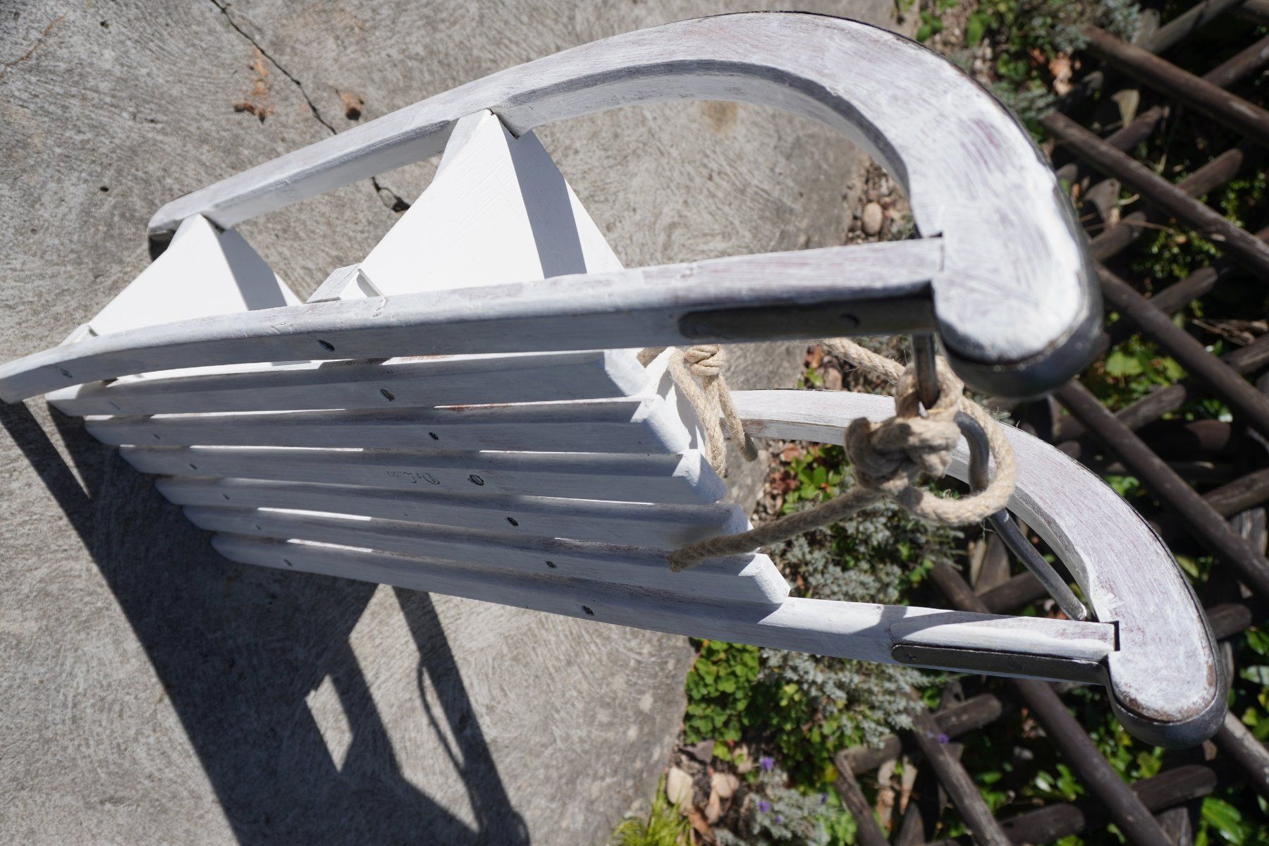 Toutes les décorations: Shabby Chic Holzschlitten – D'occasion à Kräiligen par bero65 1