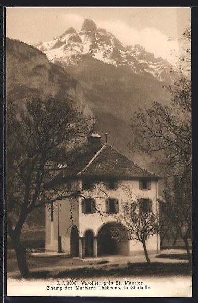 Cartoline postali: AK St. Maurice / Verollier, La Chapelle – Usato da Berlin venduto da bartko-reher