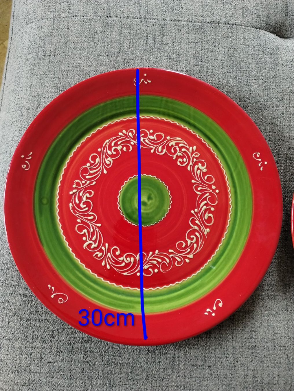 Teller: 2 assiettes en céramique "Arroyo Sevilla" – Gebraucht aus Lausanne von Martinucci 1