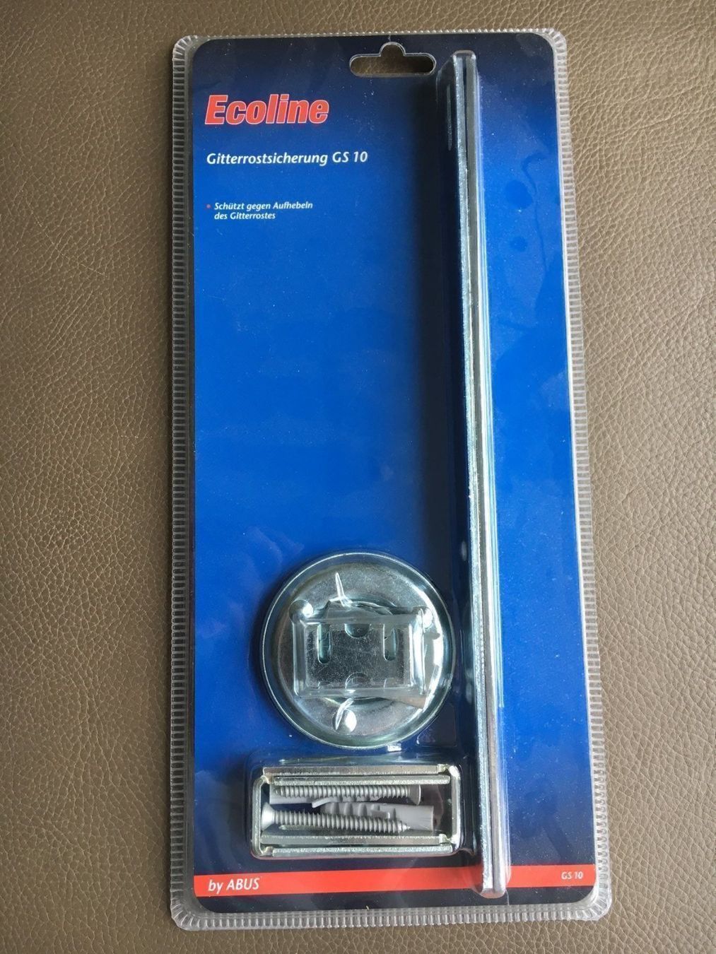 Eisenwaren: Abus Gitterrostsicherung GS 10, 2 Stück – Neu und originalverpackt aus Salenstein von Esprit57 1