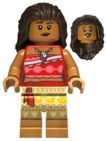 LEGO Disney dis088 Moana (Medium Nougat) - Minifigure