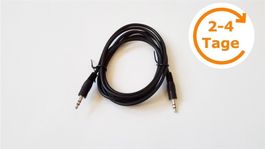 Audiokabel 2x 3.5 mm Klinke, Stereo, 1.5