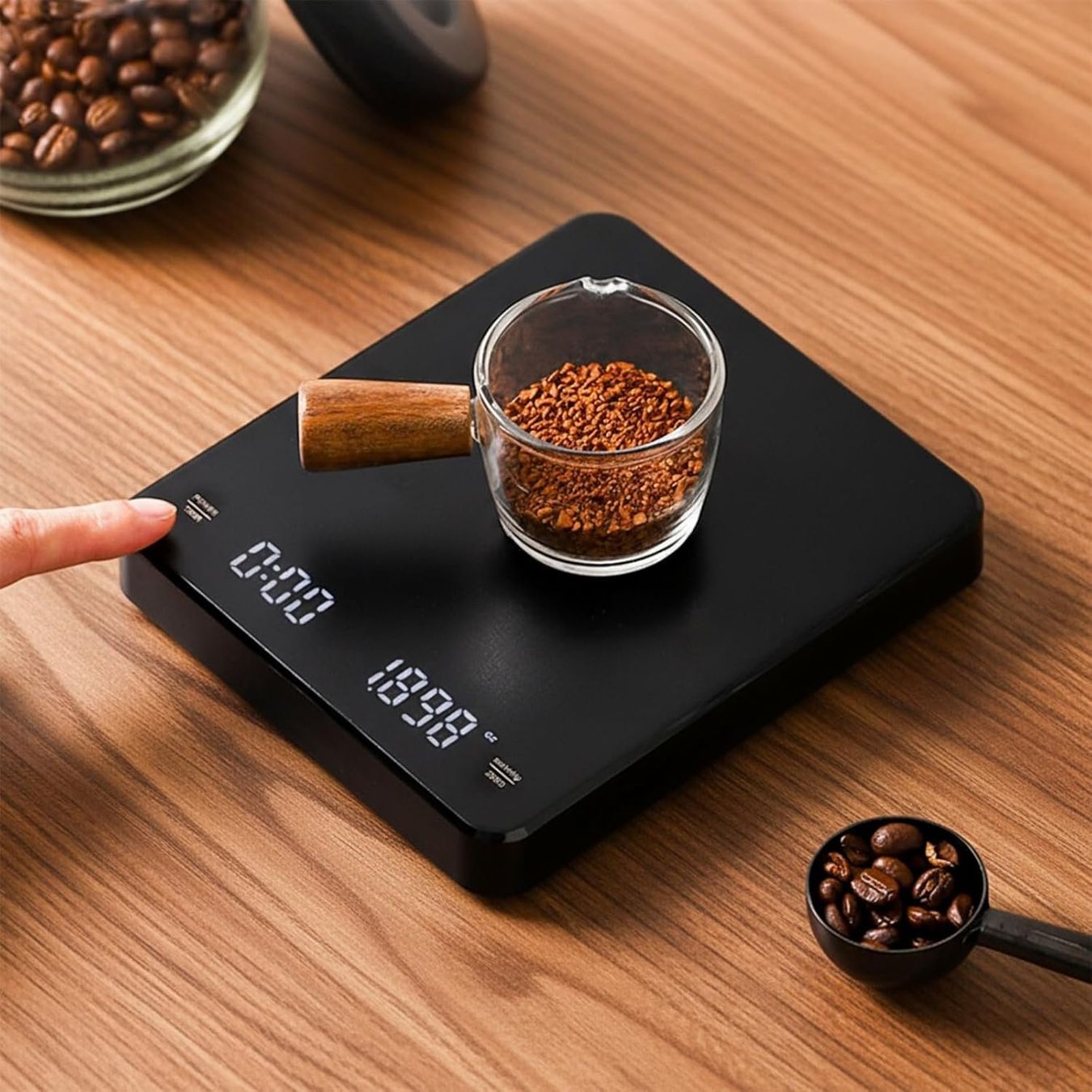 Bilance da cucina: Mini Kaffeewaage mit Silikonpad 3kg/0.1g – Nuovo e nell'imballaggio originale da Geneve venduto da Titi2008 8