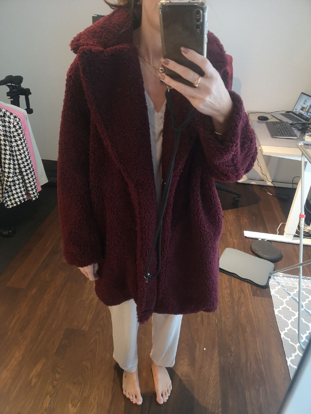 H&M Cappotti: H&M Teddy Coat Wintermantel Jacke – Nuovo (secondo la descrizione) da Aesch ZH venduto da _tigerlily_ 3