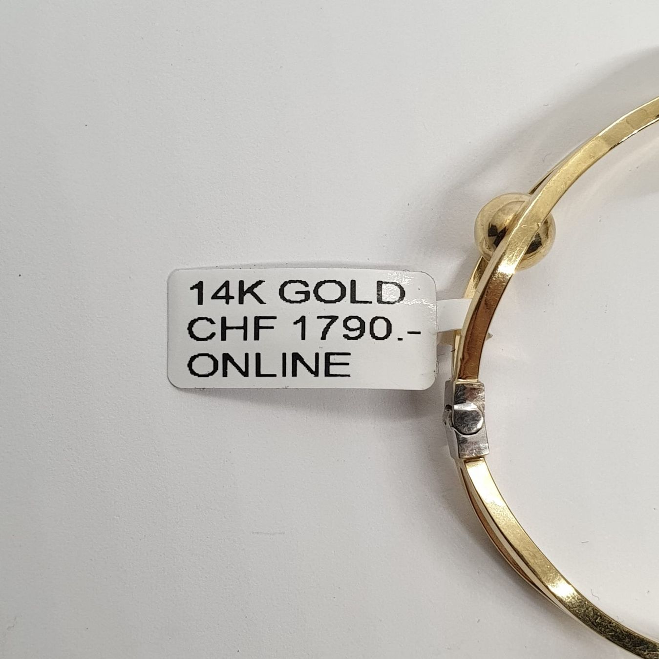 Armbänder & -reifen: Echt 14K Gold Armreif – Gebraucht aus Luzern von Luzern-Goldhaus 2