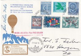 V. Int. hochalp. Ballonsportwoche Mürren 1966 (Fred Dolder)