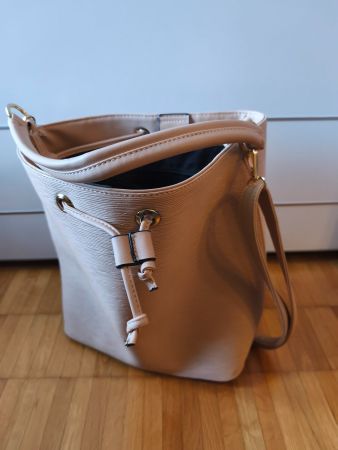 Damen Beuteltasche hellrosa Umhängetasche chicoree
