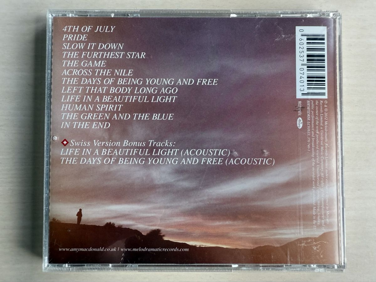 CD: Amy Macdonald - Life in a Beautiful Light CD 2012 – Usato da Oberried Brienz venduto da Chyara 1