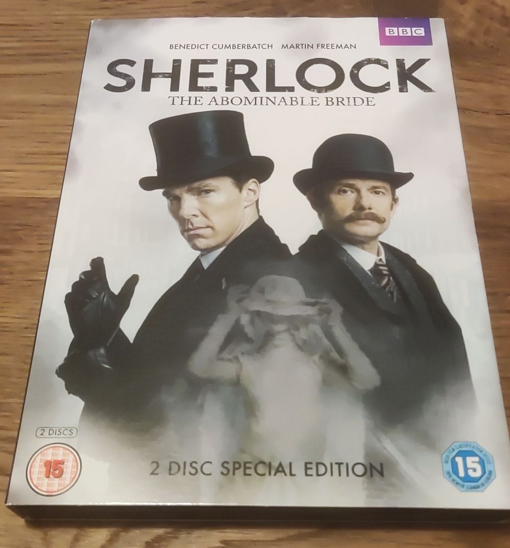 Tutti i DVDs: Sherlock - The Abominable Bride - Benedict Cumberbatch (DVD) – Usato da Oberembrach venduto da giu_7ksd