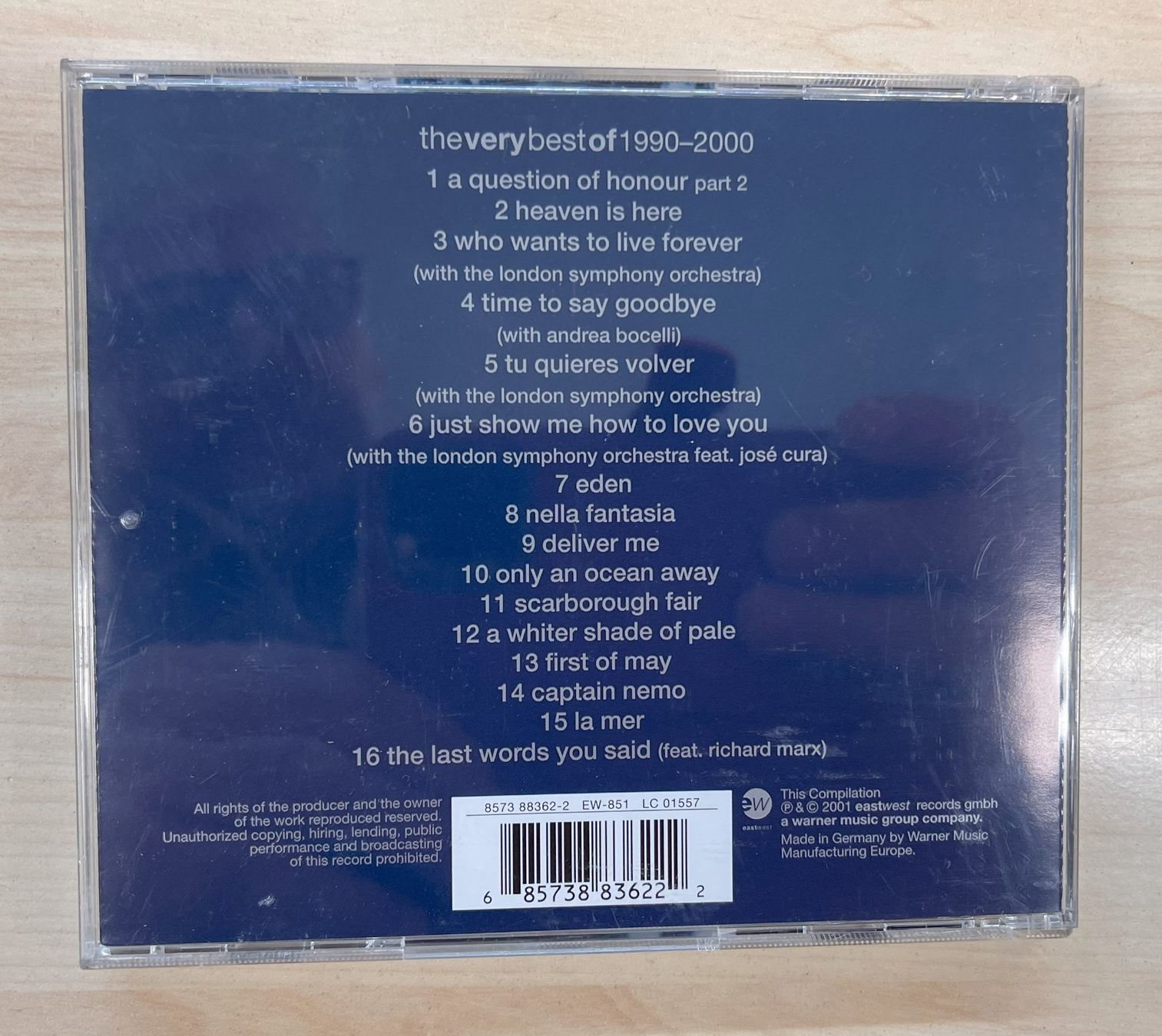 CD: Sarah Brightman CD – Usato da Oftringen venduto da Vucki 1
