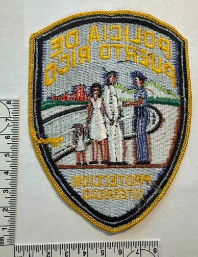 Plaketten & Abzeichen: 1 Polizei Abzeichen Puerto Rico – Neu (gemäss Beschreibung) aus Zürich von Policepatch 1