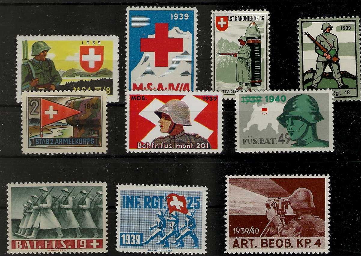 Alle Briefmarken: timbre militaire – Gebraucht aus Sorvilier von carose01