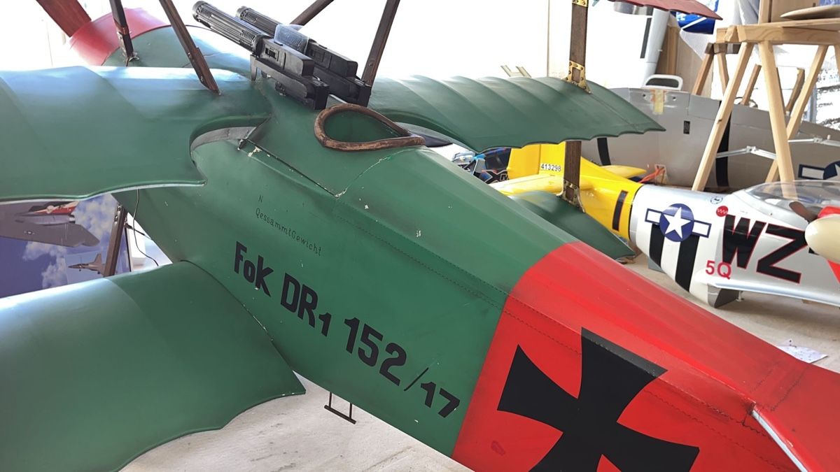 RC Modellbau: Fokker Dr1 1/3  – Gebraucht aus Chêne-Bougeries von Varioskyfox1982 6