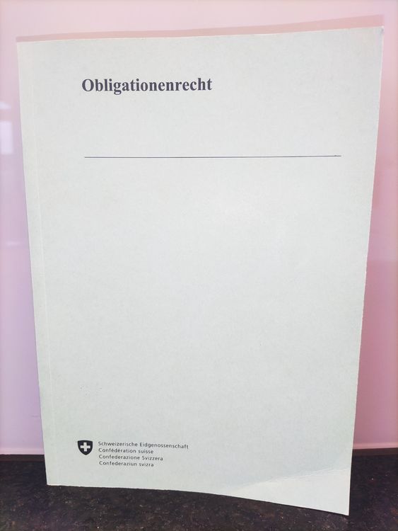Obligationenrecht Kaufen auf Ricardo