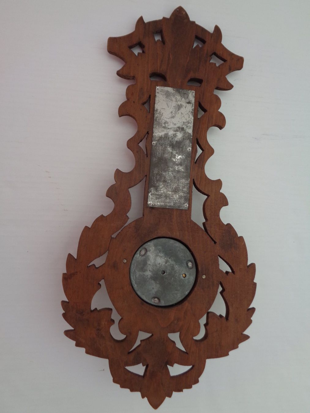 Altri elettrodomestici e apparecchi d’epoca: Antiker Barometer mit Holzschnitzerei - Vintage – Usato da Chur venduto da omonia 4