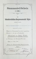 Sekundarschulhaus-Baugenossenschaft Biglen - 1905