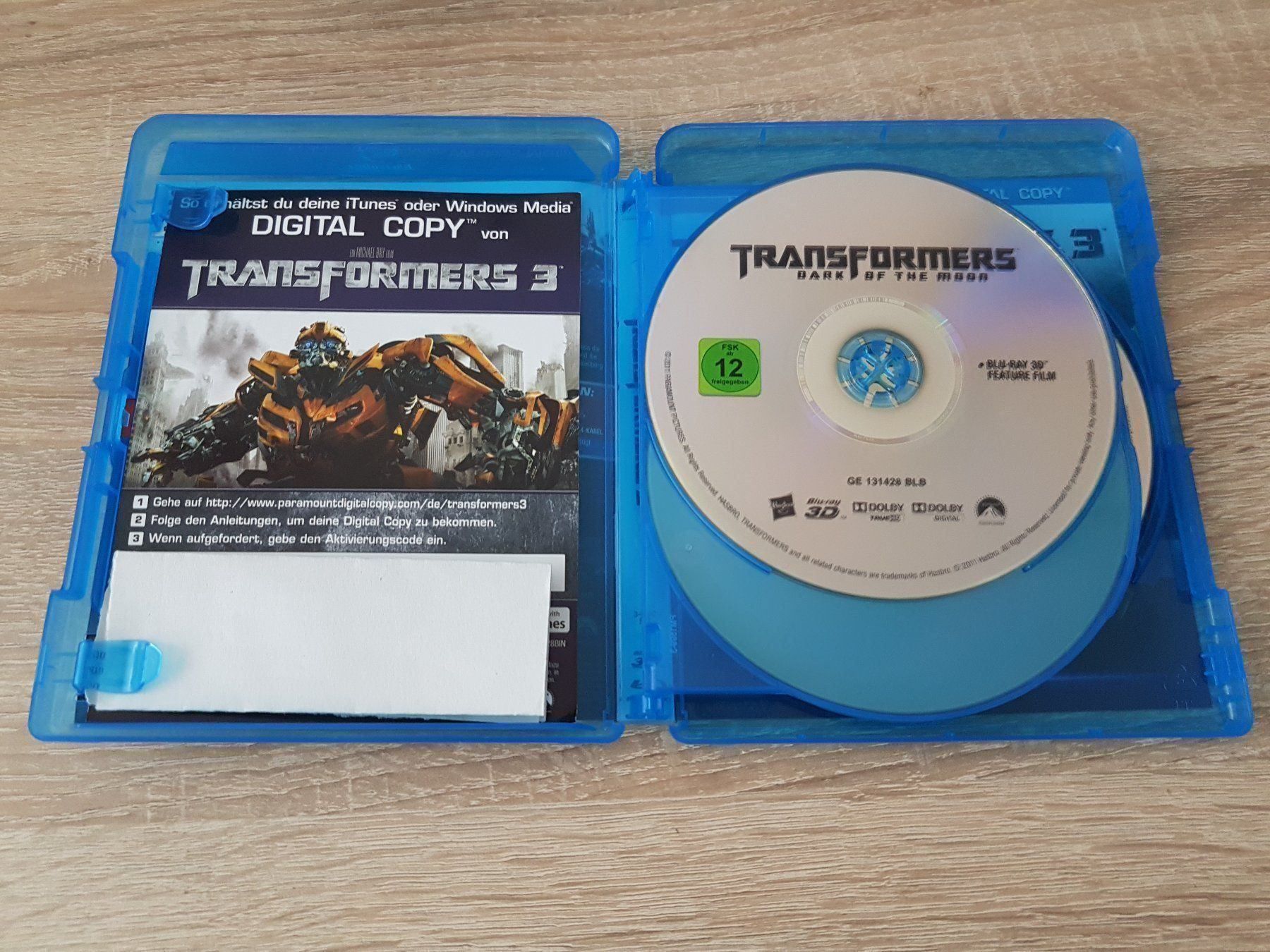 Tutti i DVDs: Transformers 3 3D - Blu-ray – Usato da Carouge GE venduto da Franllo 2