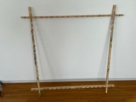 Batikrahmen / Holzrahmen für Seidenmalerei  Cadre Batik