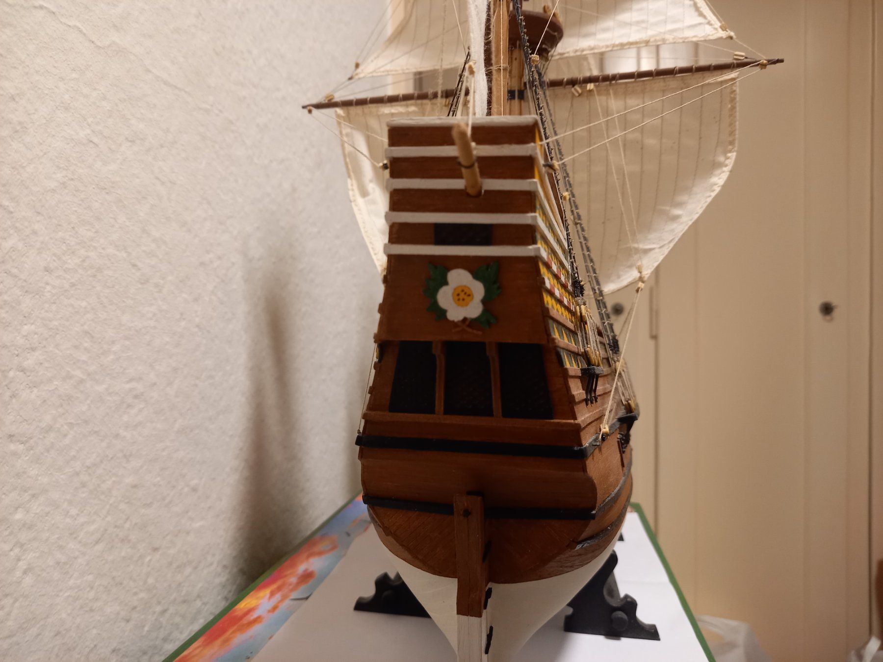 Kit di modellismo & Modellini statici: Holzschiff der Mayflower – Usato da Luzern venduto da titanic68 9