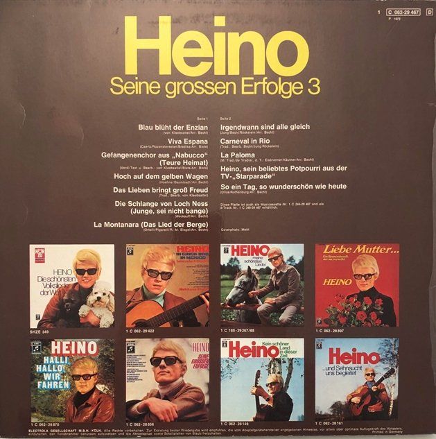 Dischi in vinile: 5x LP’s Heino – Usato da Grüningen venduto da azulmarron 4