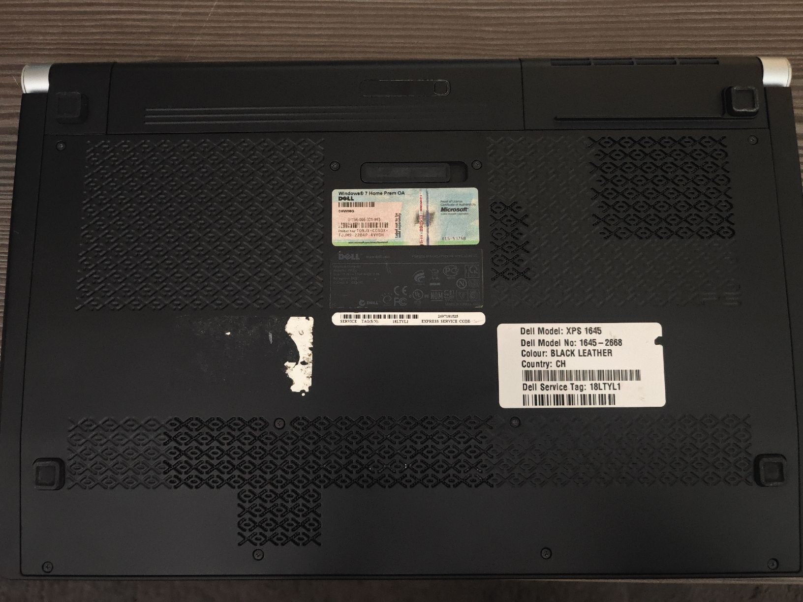 Dell Portables: Dell Laptop schwarz def.  – Défectueux à Horgen par GranitM 2