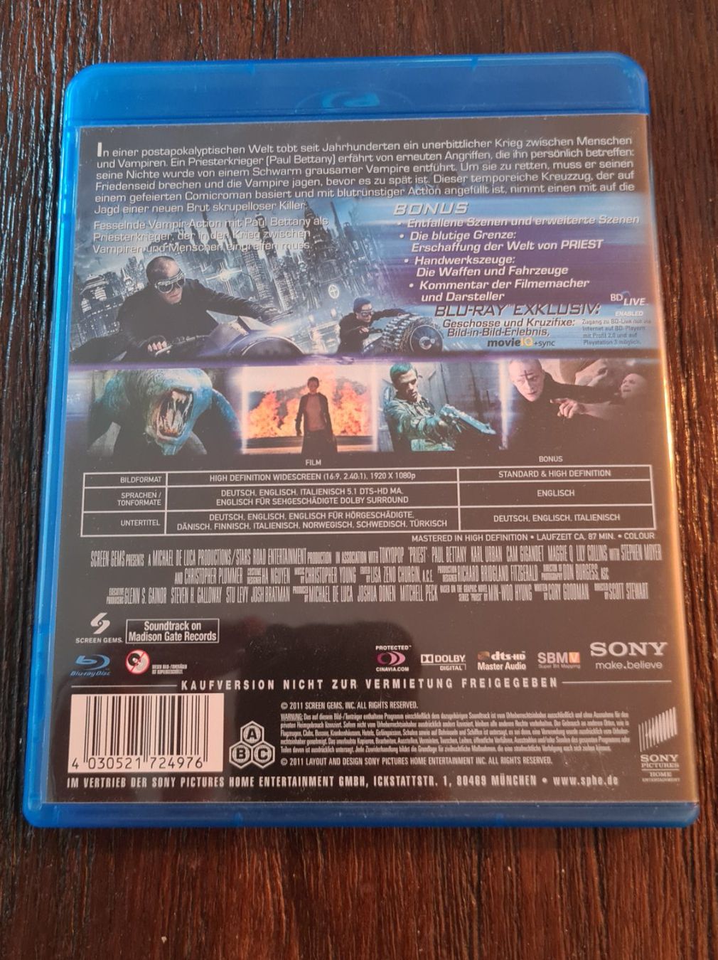 Tutti i DVDs: Priest Special Edition (H) – Nuovo (secondo la descrizione) da Oberkirch LU venduto da ThE_CoLLecTor666 1