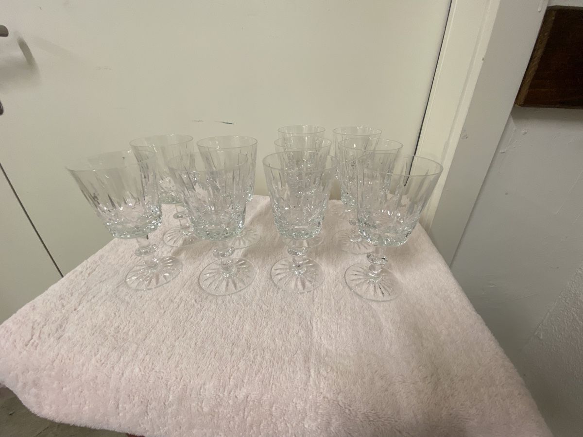 Bicchieri: 10xBrierley Weingläser Kristallglas  – Usato da Dietikon venduto da brocki-eyra 5
