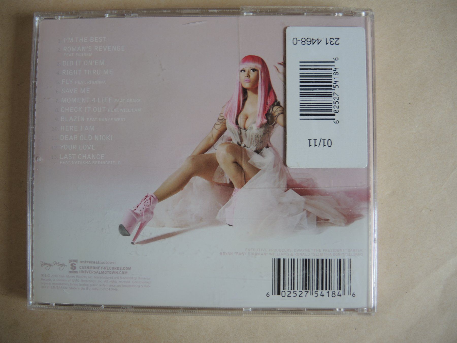 CD: CD - NICKI MINAJ Pink FRIDAY – Usato da Rorschach venduto da maeck8 3