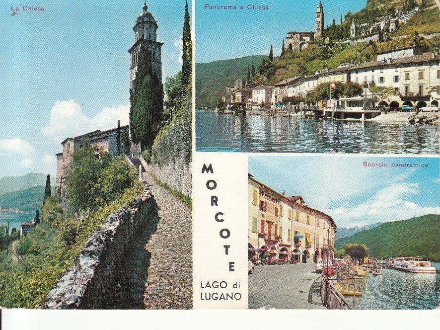 Cartoline postali: Morcote 1968 – Usato da Bürglen TG venduto da StampGraf