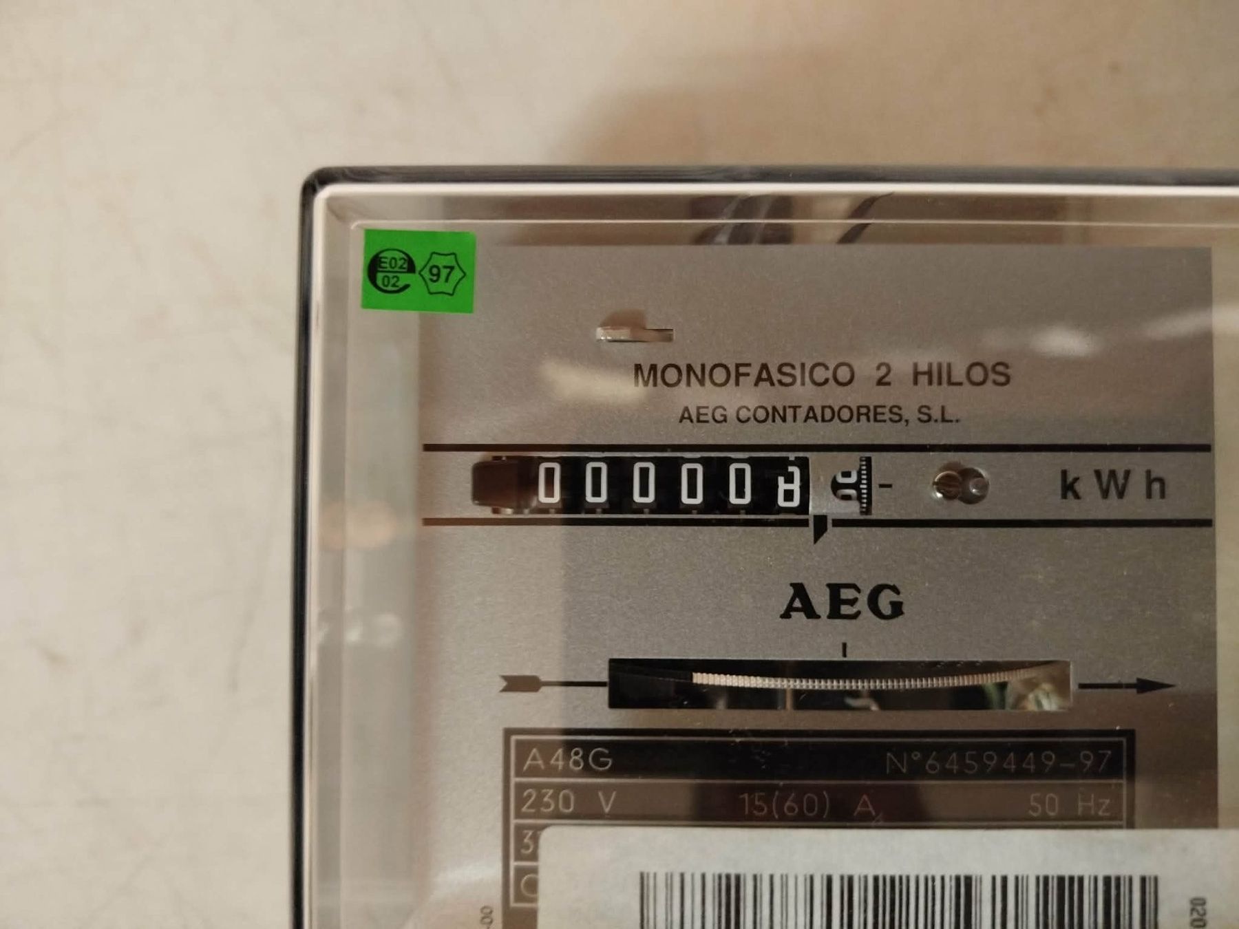Tutte le decorazioni: Compteurs d’électricité AEG – Usato da La Chaux-de-Fonds venduto da Emmaus2300CDF 8
