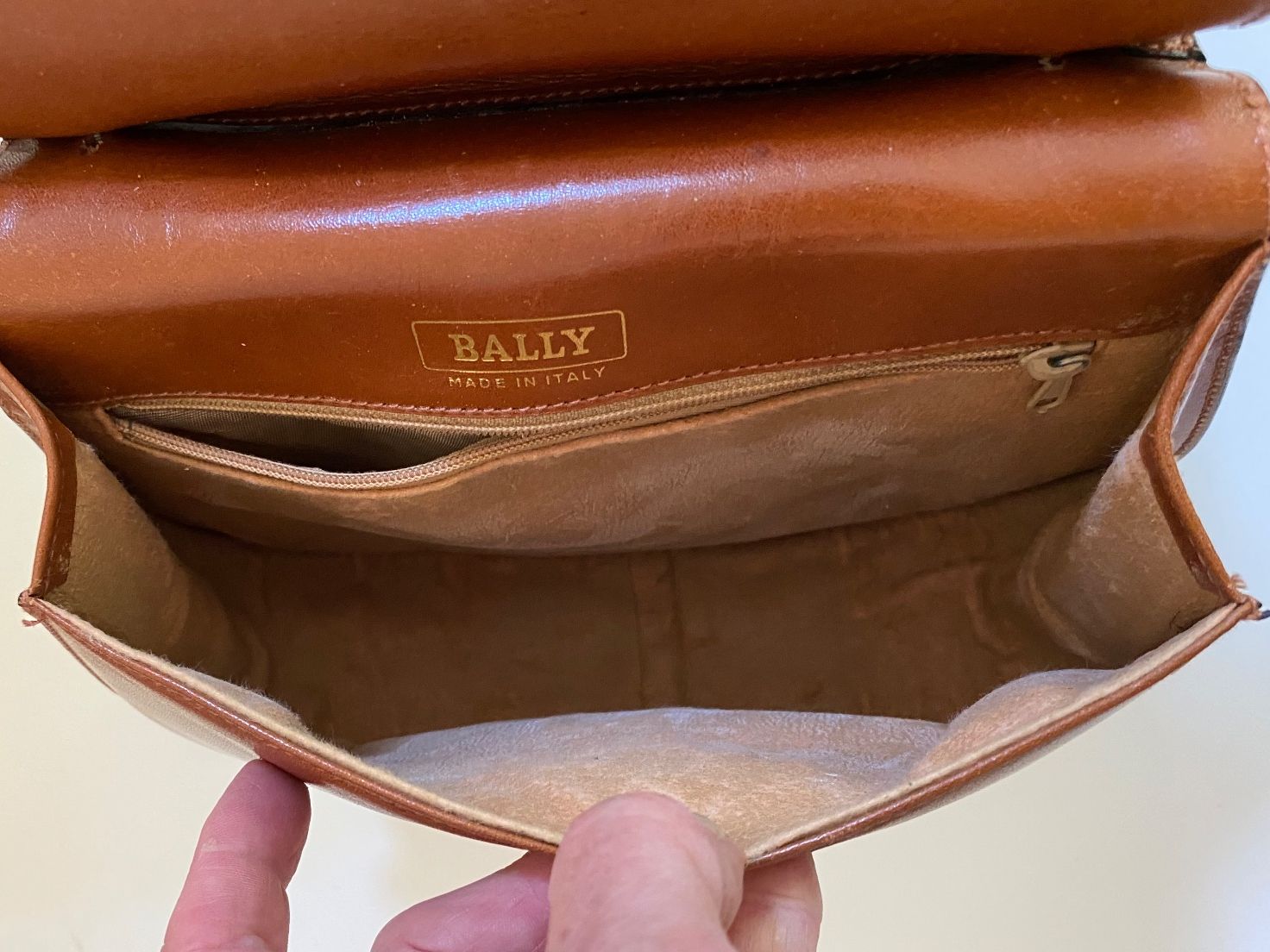 Bally Borse da donna: BALLY Handtasche braun Leder vintage – Usato da Wallisellen venduto da skorpion-11 5