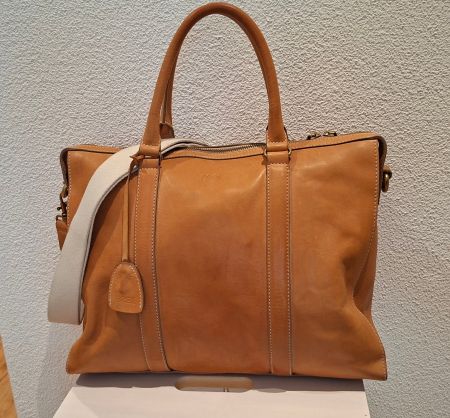 Notebooktasche Bree Stockholm Naturleder - verschliessbar